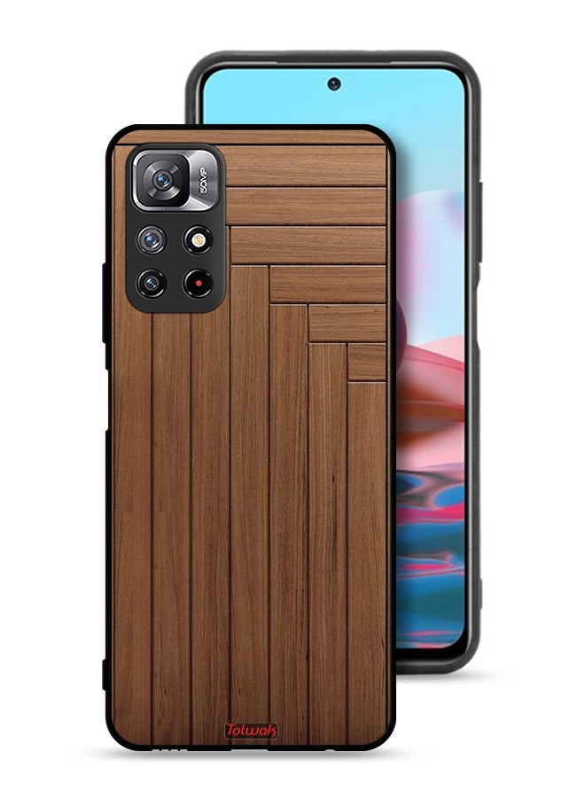 Tolwak Xiaomi Redmi Note 11 4G Protective Case Cover Door Pattern - Image 1