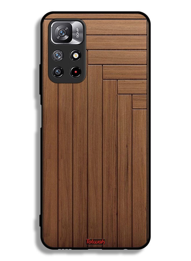 Tolwak Xiaomi Redmi Note 11 4G Protective Case Cover Door Pattern - Image 2