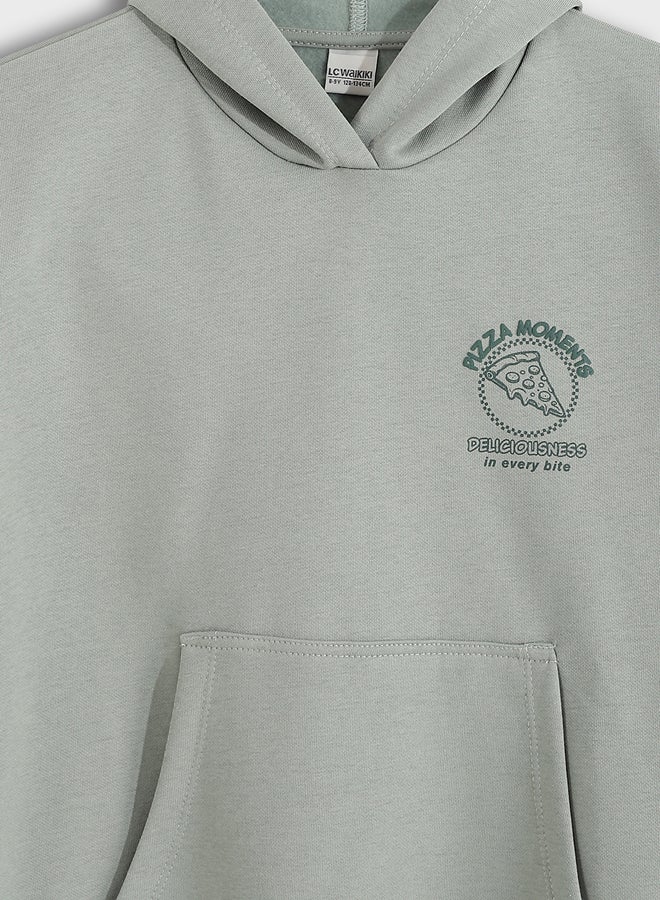 ال سي وايكيكي هودي أولادي بأكمام طويلة مطبوع - Image 4