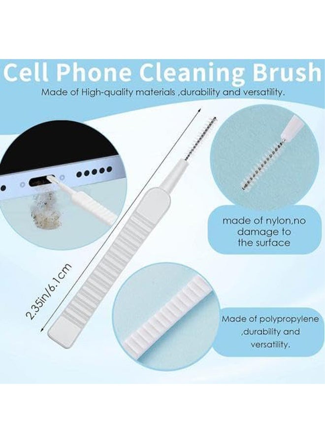 Phone Speaker Cleaning Kit - 13 PCs Phone Charger Port Cleaner, Cell Phone Port Cleaning Brush, Reusable Phone Cleaning Brush, Speaker Cleaning Tool, Charging Port Cleaning Kit for Phone. - Image 2