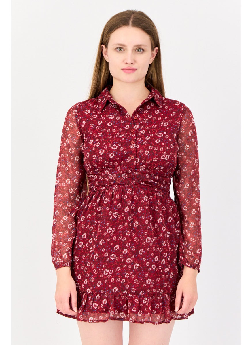 ONLY Women Floral Print Mini Dress, Multicolor  - Image 1