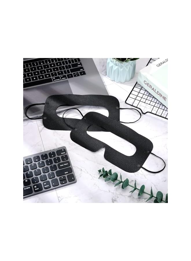 Green Tiger Disposable VR Face Mask, VR Nonwoven Cover Pad Prevent Sweat, and Dirt, 50Pcs Universal Breathable VR Eye Covers, VR Mask Rift, VR Eye Cover Pad - Image 5