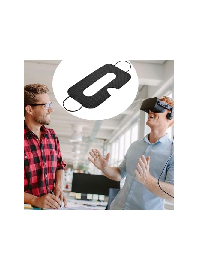 Green Tiger Disposable VR Face Mask, VR Nonwoven Cover Pad Prevent Sweat, and Dirt, 50Pcs Universal Breathable VR Eye Covers, VR Mask Rift, VR Eye Cover Pad - Image 3