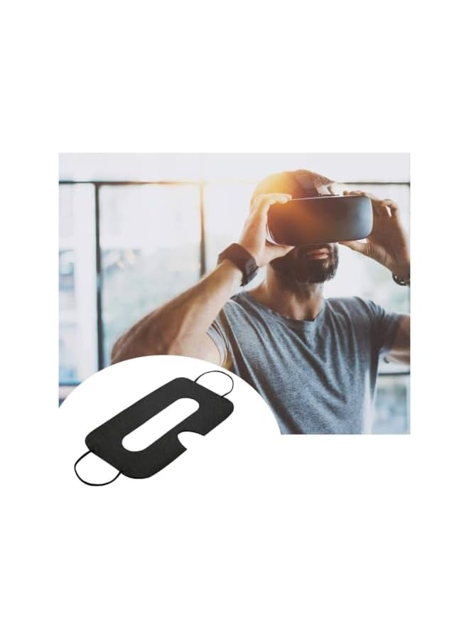 Green Tiger Disposable VR Face Mask, VR Nonwoven Cover Pad Prevent Sweat, and Dirt, 50Pcs Universal Breathable VR Eye Covers, VR Mask Rift, VR Eye Cover Pad - Image 2