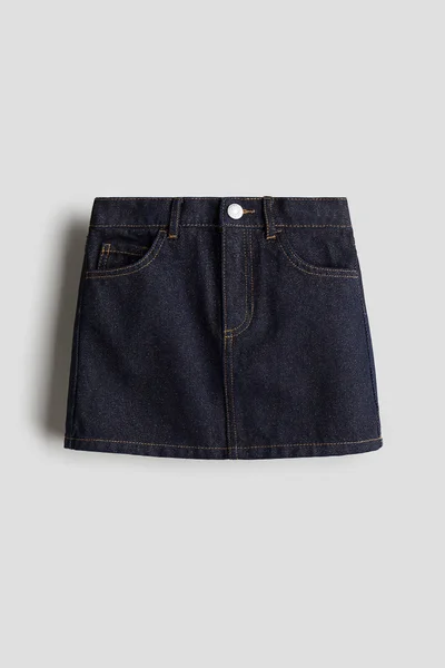 اتش اند ام Shimmering Denim Skirt