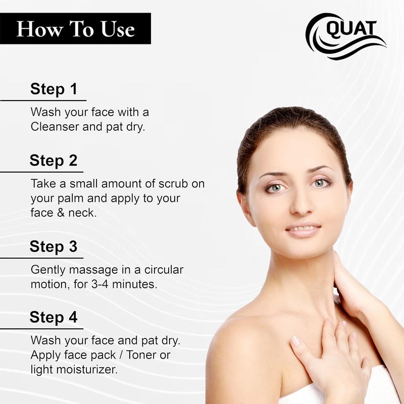 Quat مقشر الوجه بالخيار كوات 100 جرام - Image 5