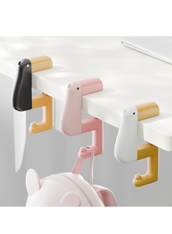 3 PCS Foldable Purse Hook for Table – Adorable Non-Slip Bag Holder for Table, Compact Portable Desk Hook for Office, Home, Travel - Image 5