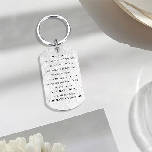 Alotozo Wrestling Gifts - Wrestling Keychain for Teens Boys, Never Give Up Inspirational Key Chain Gift for Wrestlers Athletes, Christmas Graduation Birthday - Image 5