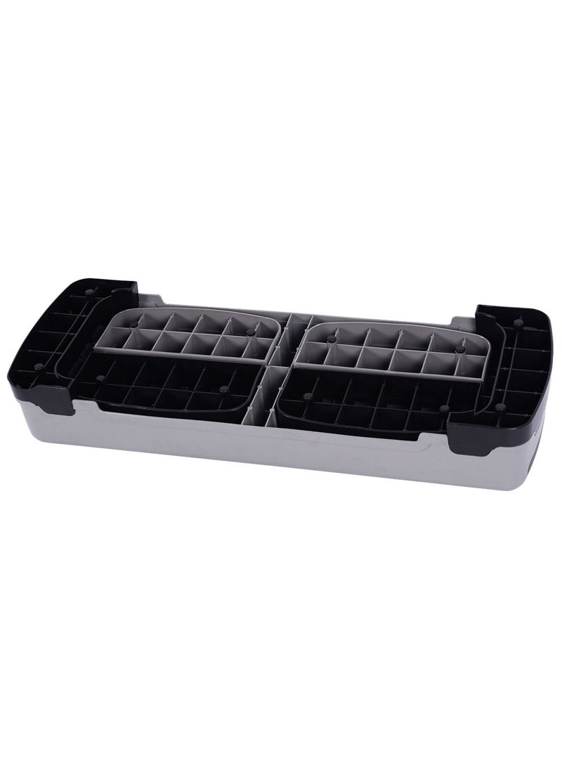 Generic - Adjustable Fitness Aerobic Exercise Step Board, 88x30 CM - Black & Grey - Image 1