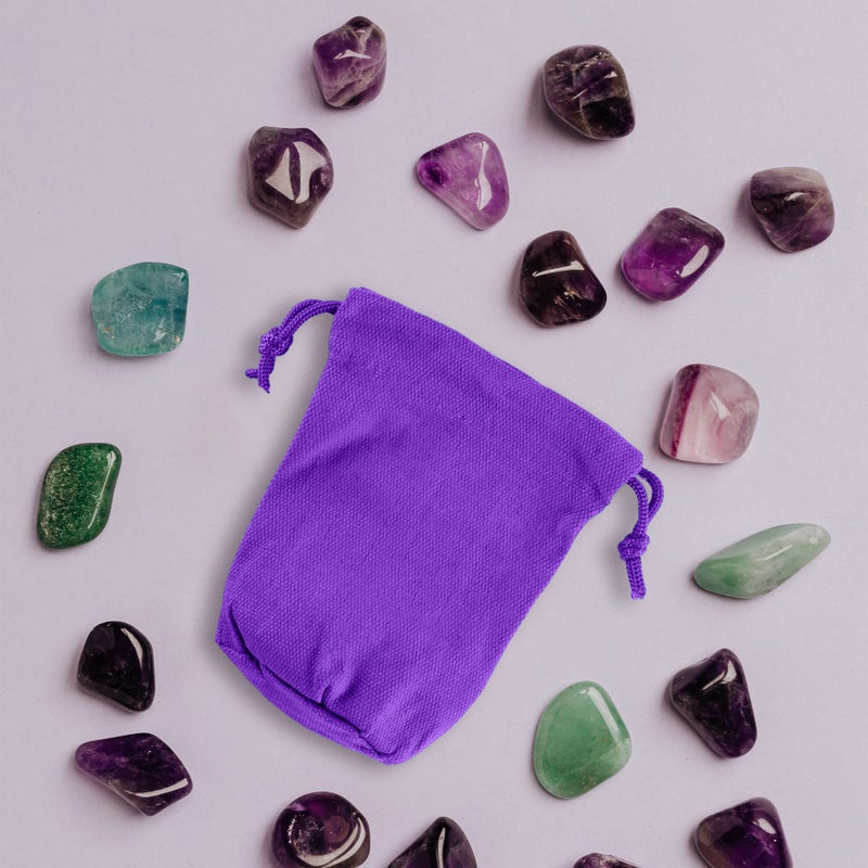 Super Z Outlet 7" x 4.5" Neon Colored Canvas Pouch Bags Sacks with Drawstring Closure for Birthday Party Favors, Snacks, Decoration, Jewelry, Gifts, Event Supplies (12 Bags) - Image 4