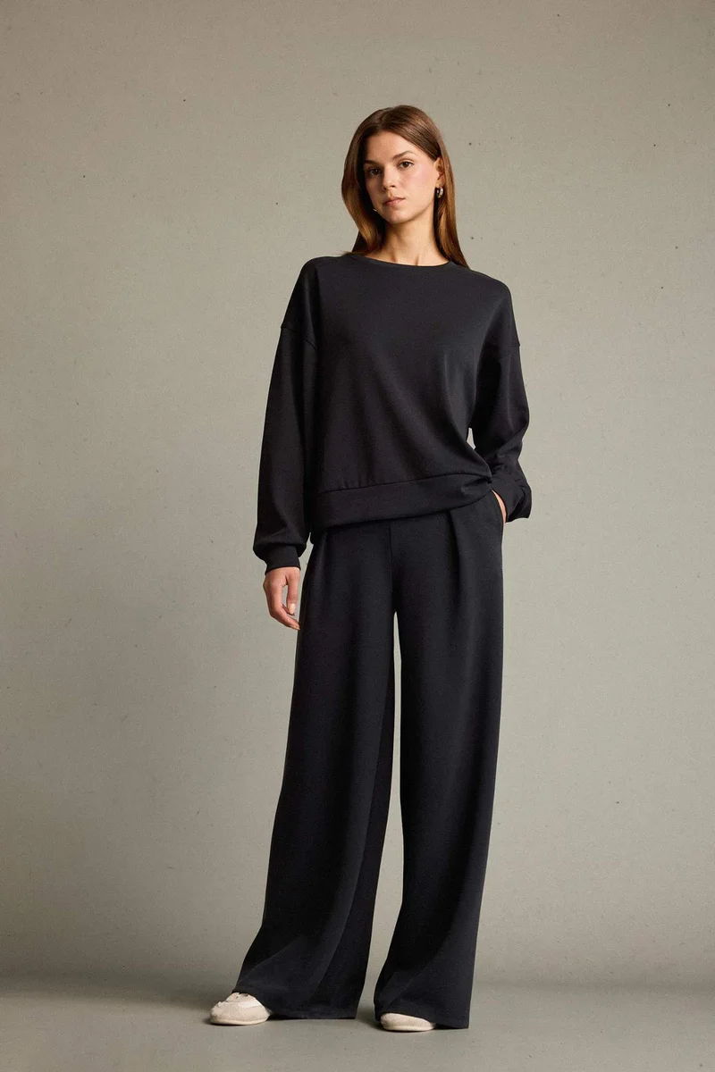 DeFacto Regular Fit Regular Hem modal Trousers