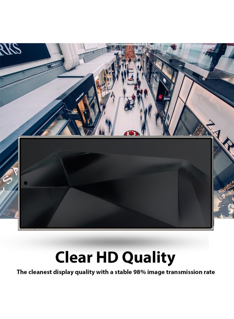 Galaxy S23 Ultra, Privacy Screen Protector, Maximum Screen Protection from Scratches and Shattering - Image 5