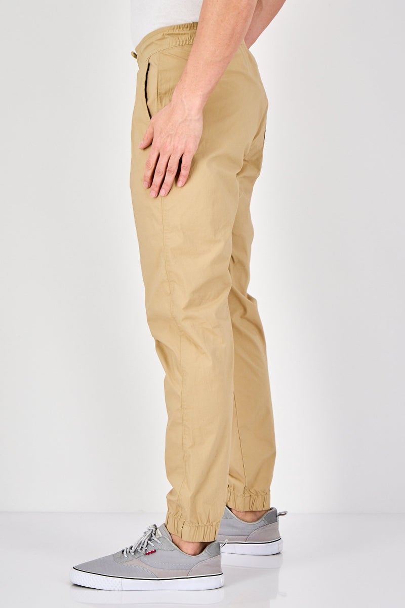 Celio سروال جوجر عادي للرجال، تان - Image 3