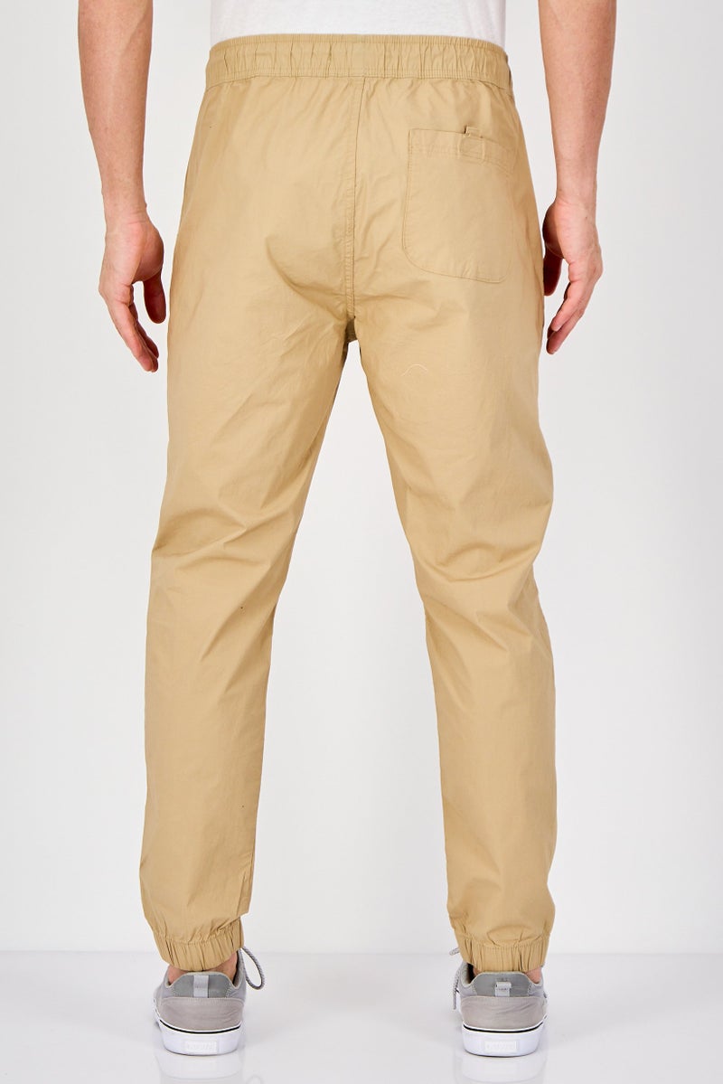 Celio سروال جوجر عادي للرجال، تان - Image 2