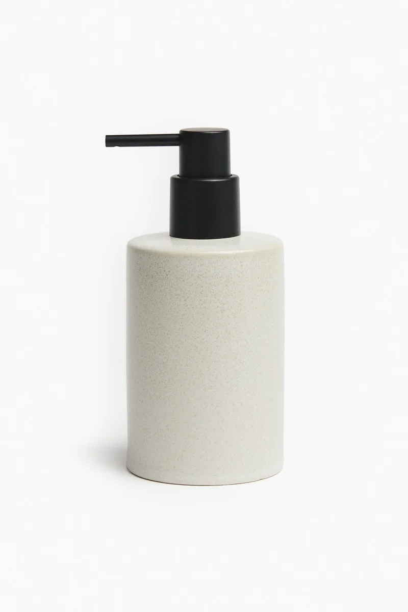 H&M Stoneware soap dispenser
