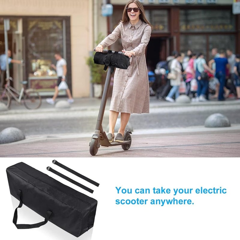 Joyzzz Electric Scooter Carry Bag, Waterproof Foldable E-Scooter Storage Bag, Heavy Duty Oxford Fabric Transport Case, Adjustable Shoulder Strap Handbag for Most Electric Scooters, Foldable Scooters - Image 5
