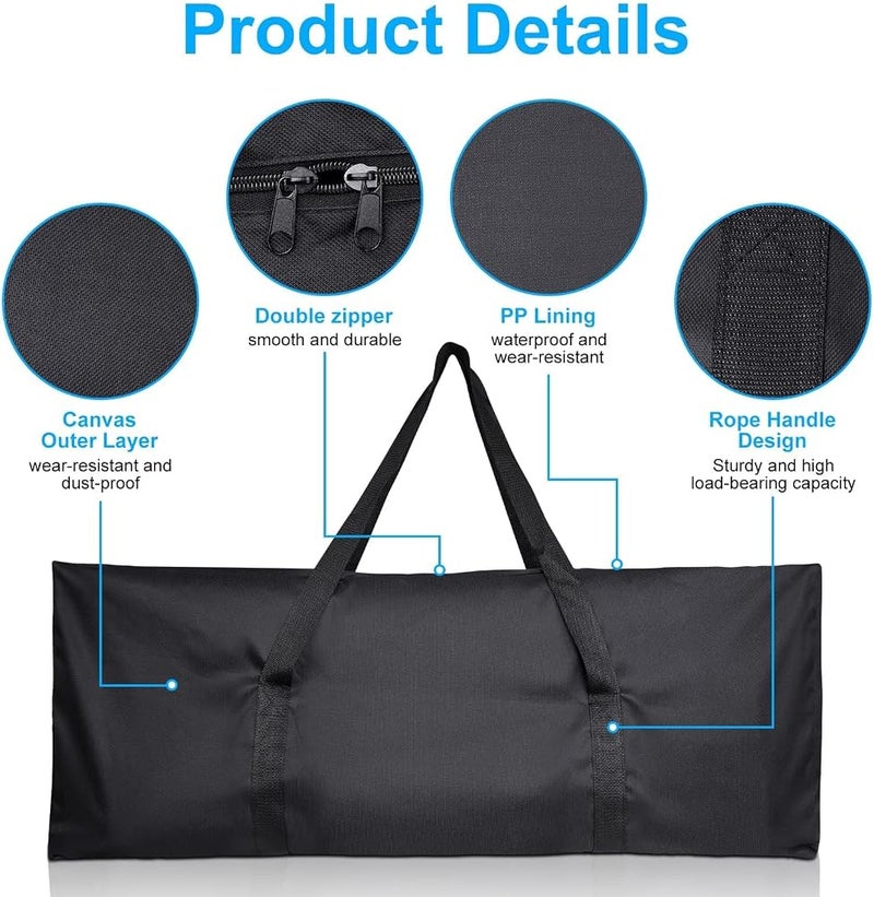 Joyzzz Electric Scooter Carry Bag, Waterproof Foldable E-Scooter Storage Bag, Heavy Duty Oxford Fabric Transport Case, Adjustable Shoulder Strap Handbag for Most Electric Scooters, Foldable Scooters - Image 2