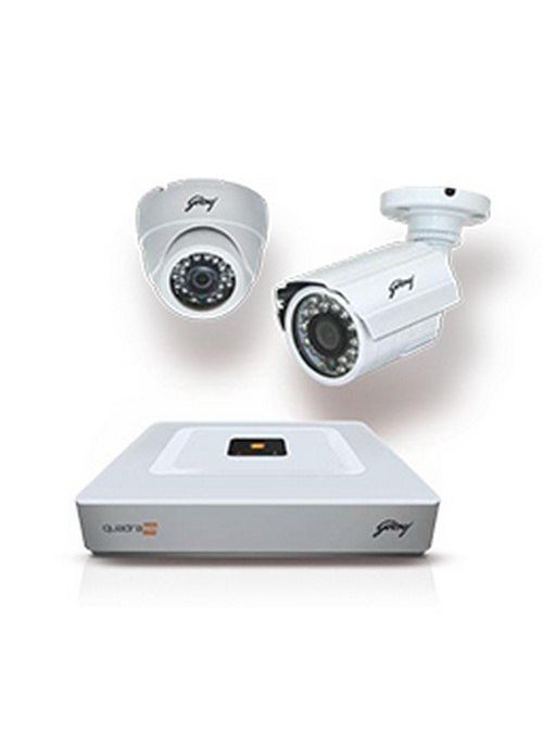 Godrej Godrej Seethru (1MP) HD 720P Hybrid DVR CCTV Security Kit  - Image 2