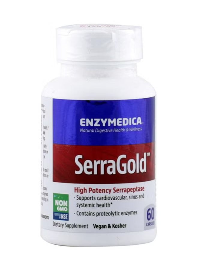 ENZYMEDICA Enzymedica Serragold Cap 60'S 