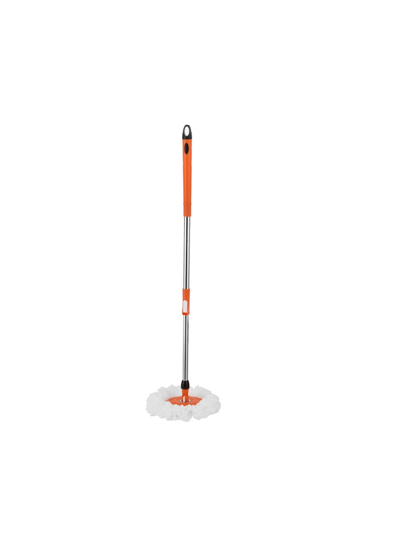 Royalford Royalbright 13 L Modern Spin Easy Mop- RF12420/ 360-Degree Rotating Mop Head, 110 cm Handle and 100% Micro Fiber Multicolor - Image 2