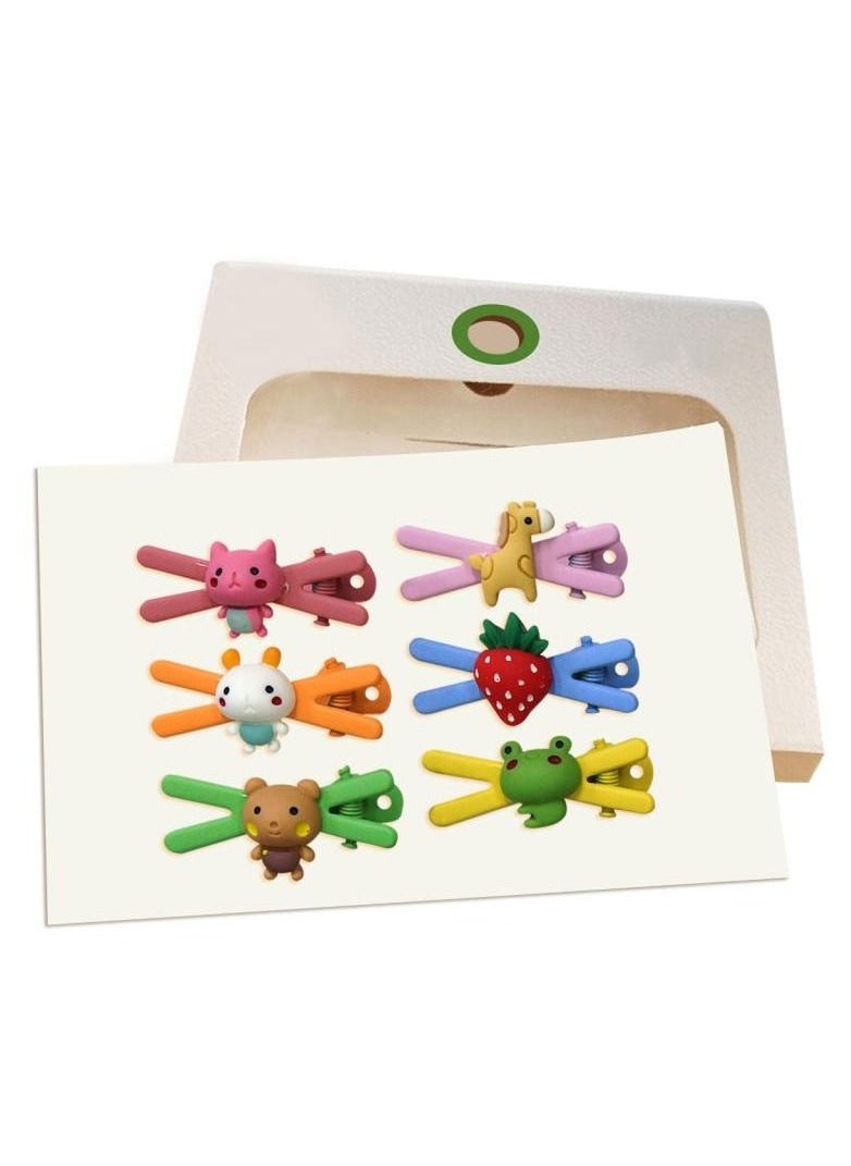 Alissa - 6 Pieces KIds Hair Clips Hair Accessories - Image 1