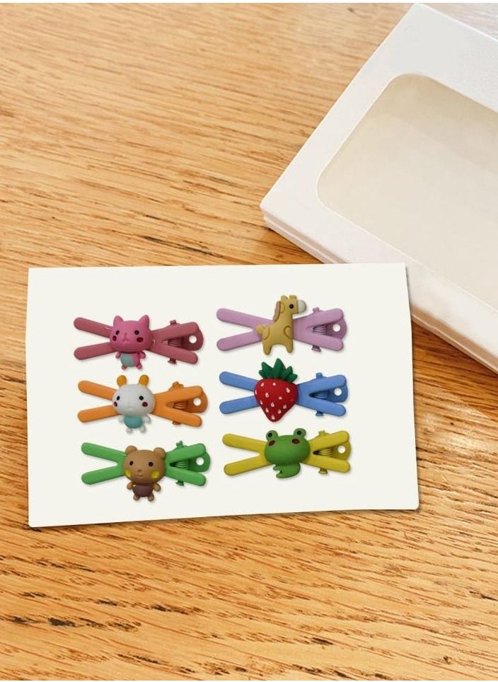 Alissa - 6 Pieces KIds Hair Clips Hair Accessories - Image 1