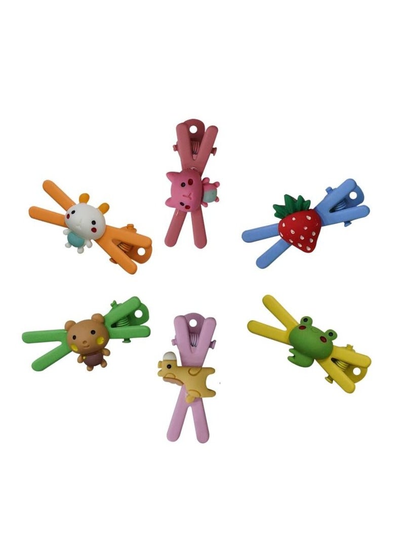 Alissa - 6 Pieces KIds Hair Clips Hair Accessories - Image 1