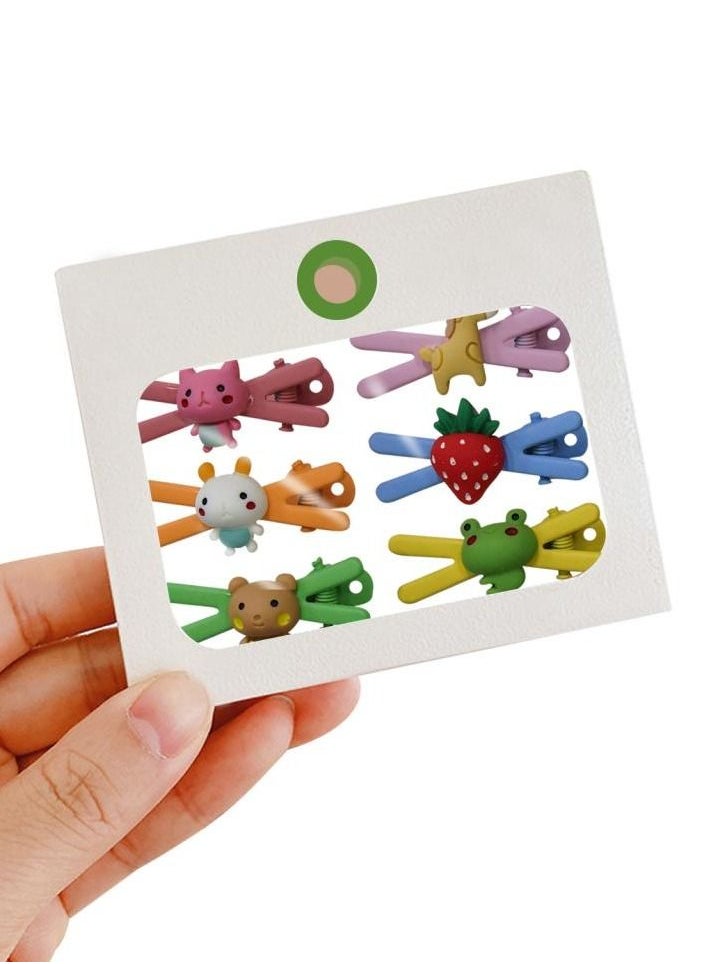 Alissa - 6 Pieces KIds Hair Clips Hair Accessories - Image 1