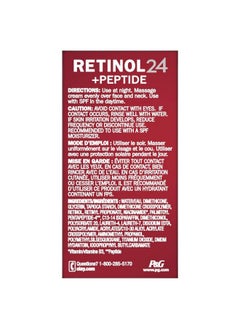 Olay Regenerist Retinol 24 + Peptide Night Face Moisturizer Fragrancefree Trial Size 0.5 Oz  - Image 3