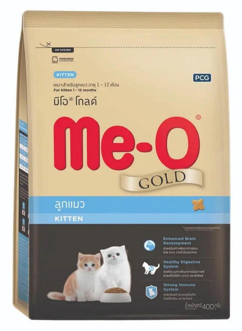 Me-O Gold Premium Grain Food Formula For Kittens 400 G - Image 1