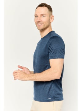 Men Sportswear Fit Short Sleeves Outdoor T-Shirt, Navy - pzsku/Z89EF93148FE134D1FA63Z/45/_/1739801821/b1f204aa-ae24-4a8c-8938-ca564c3ea307