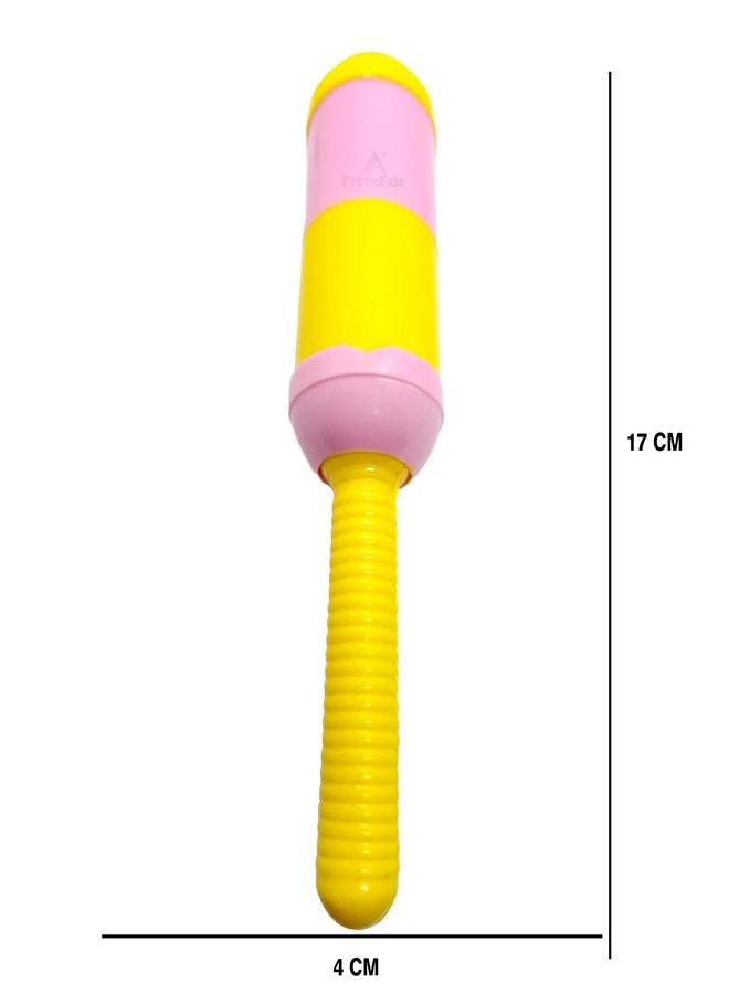 PRIMEFAIR Acrylonitrile Butadiene Styrene (Abs) Baby Newborn Toys Rattle Set, Musical Instruments For Babies 3+ Months New Borns, Baby,Kid (Multi Color) Pack Of 3 - Image 2