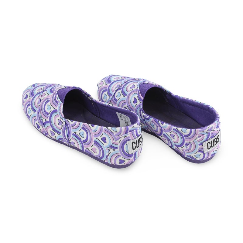 Girls Canvas – Hearts Slip-on Espadrilles - Image 2