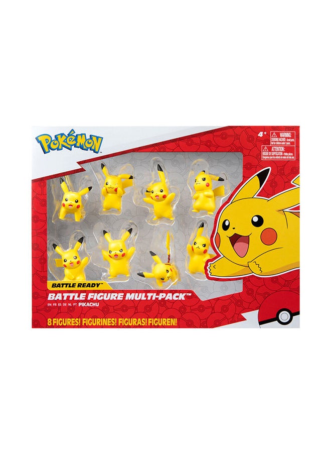 Pokemon Battle Figure Pickachu 8 2 Inches  - Image 1