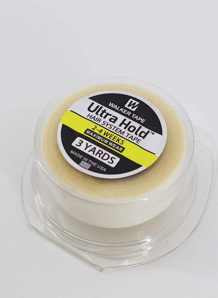 Estelle Double Sided Roll Tapes Ultra Hold Walker Stickers Adhesive for Men Hair System Replacement Toupee Hair Extension Wig Bundles Hair Weave Closure Lace Frontal (3 Yards & 3/4 Inch) - Image 3