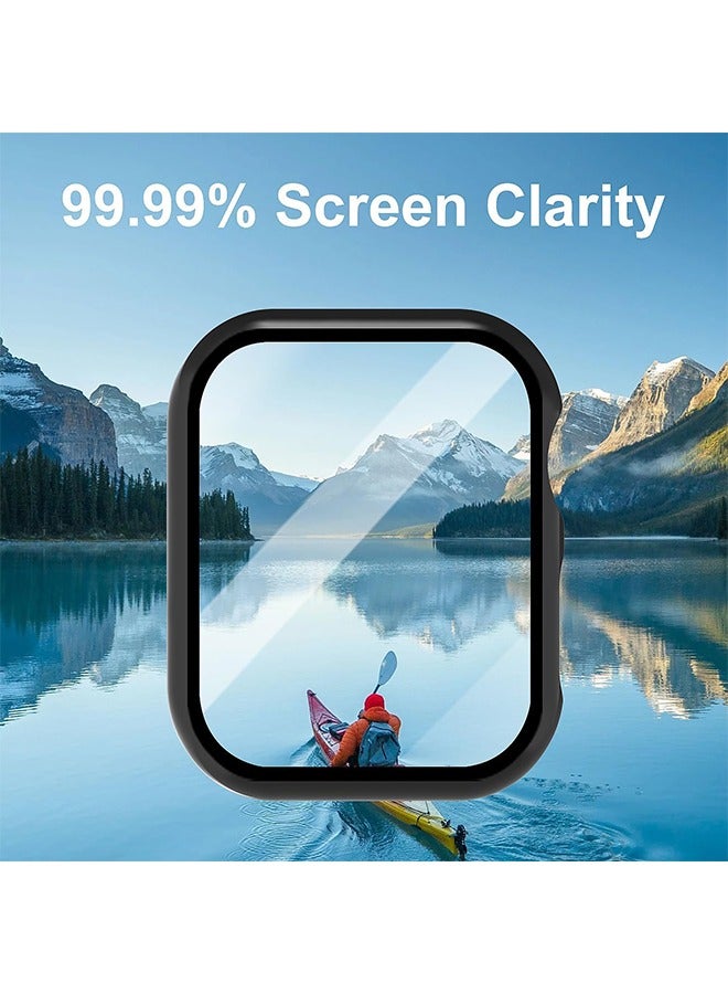 إكس ليفيل غطاء حماية مع واقي شاشة لساعة Apple Watch Series 9 8 7 45 مم - Image 2