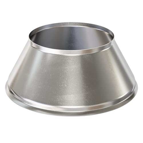 RepelFire Fire Sprinkler Escutcheon Skirt, Standard 401 Style Escutcheon Pendant Skirt Chrome Plated, Works with Standard 401 Style Cup and Retrofit 2 Piece Cup, Fire Sprinkler Skirt - Image 1