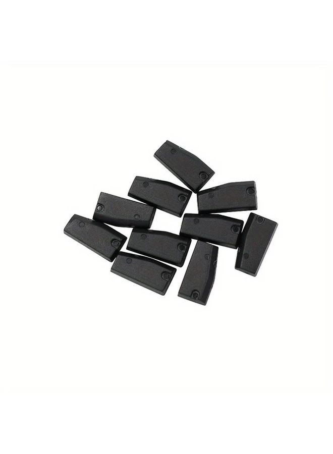 4D63 Chip Soft Clay Durable Black Keychain with White Border for Car Keys - Image 5