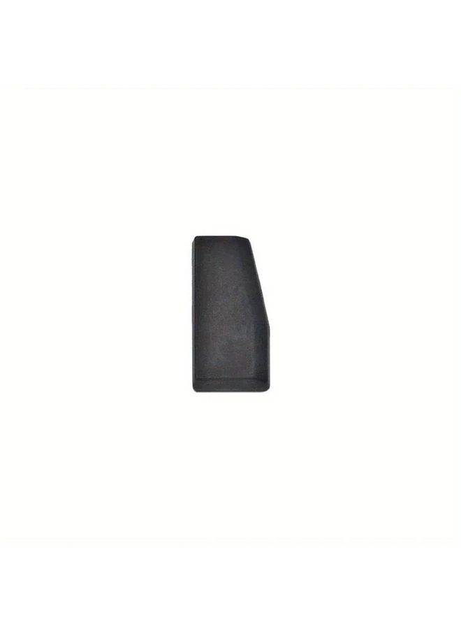 4D63 Chip Soft Clay Durable Black Keychain with White Border for Car Keys - Image 4