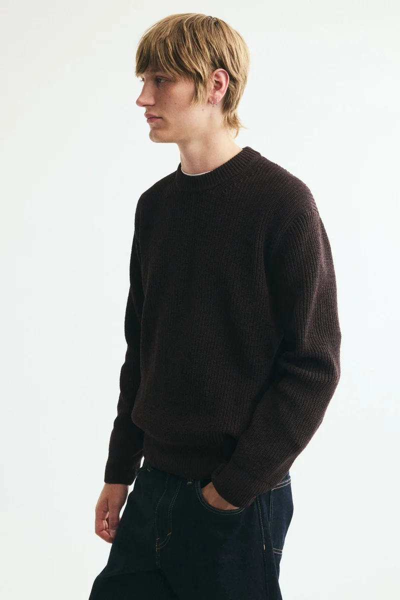 H&M Relaxed Fit Rib-knit jumper