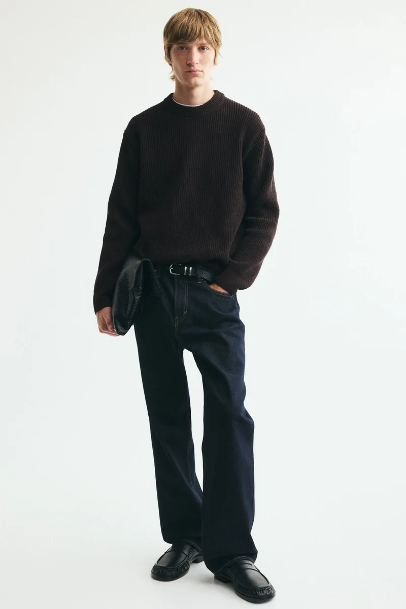 H&M Relaxed Fit Rib-knit jumper