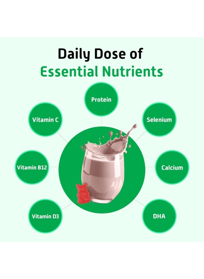 Little Joys Brain Development Kit (2-6 Years) | With NutriMix (350g) & Brain Health Gummies (30 day pack) | Omega 3 DHA-Packed Kit for Better Focus & Memory - Image 3