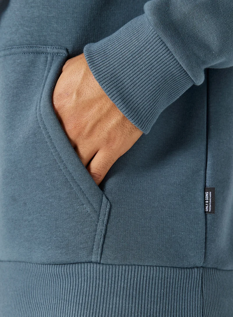 Only & Sons Regular Fit Hoodie Sweatshirt
