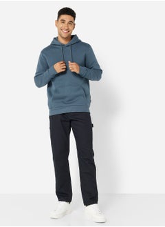 Only & Sons سويت شيرت بغطاء رأس وقصة عادية  - Image 4