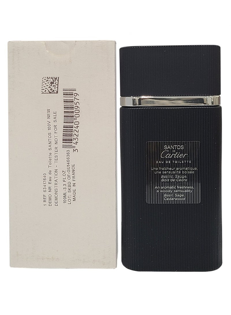 Cartier Santos De Cartier Eau de Toilette(TESTER) 100ml - Image 2