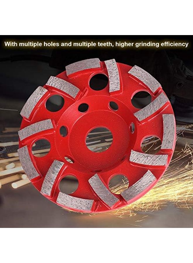 125 مم 14 سن عجلة كأس طحن الخرسانة من الصلب المعالج حراريًا لأعمال البناء بالحجر والأسمنت - Image 5