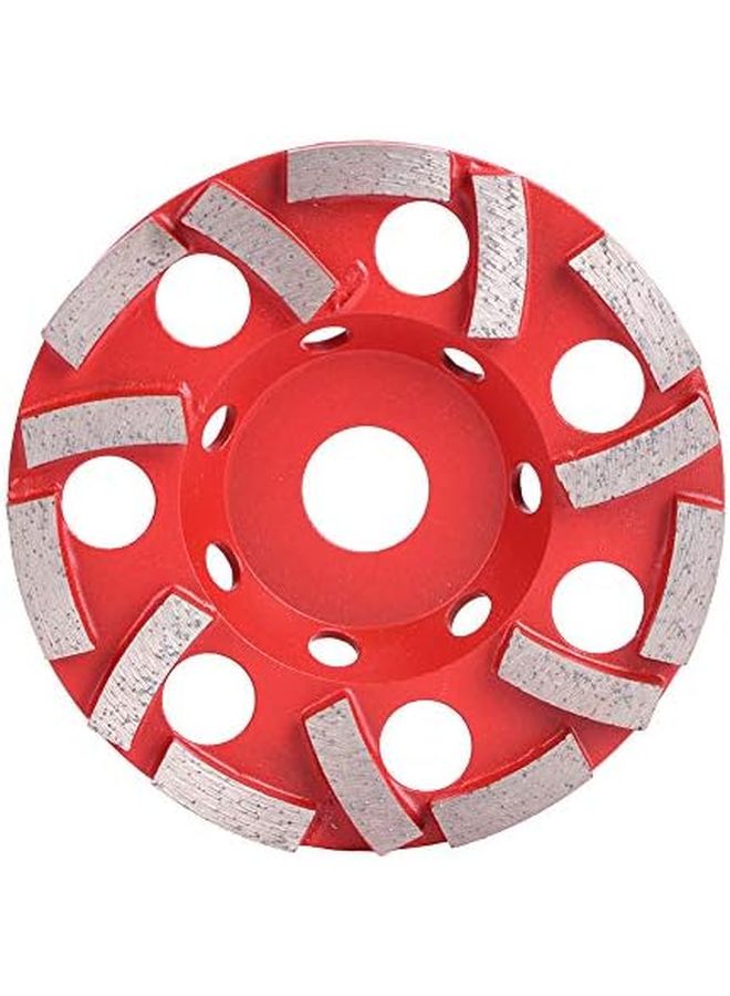 125 مم 14 سن عجلة كأس طحن الخرسانة من الصلب المعالج حراريًا لأعمال البناء بالحجر والأسمنت - Image 1