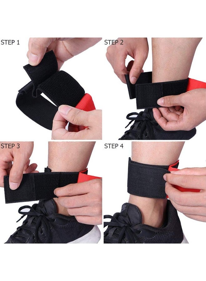 Fowecelt Durable 4 Legged Race Bands Outdoor Game for Kids Adults Relay Race Carnival Field Day Backyard Birthday Team Party Games - Image 5