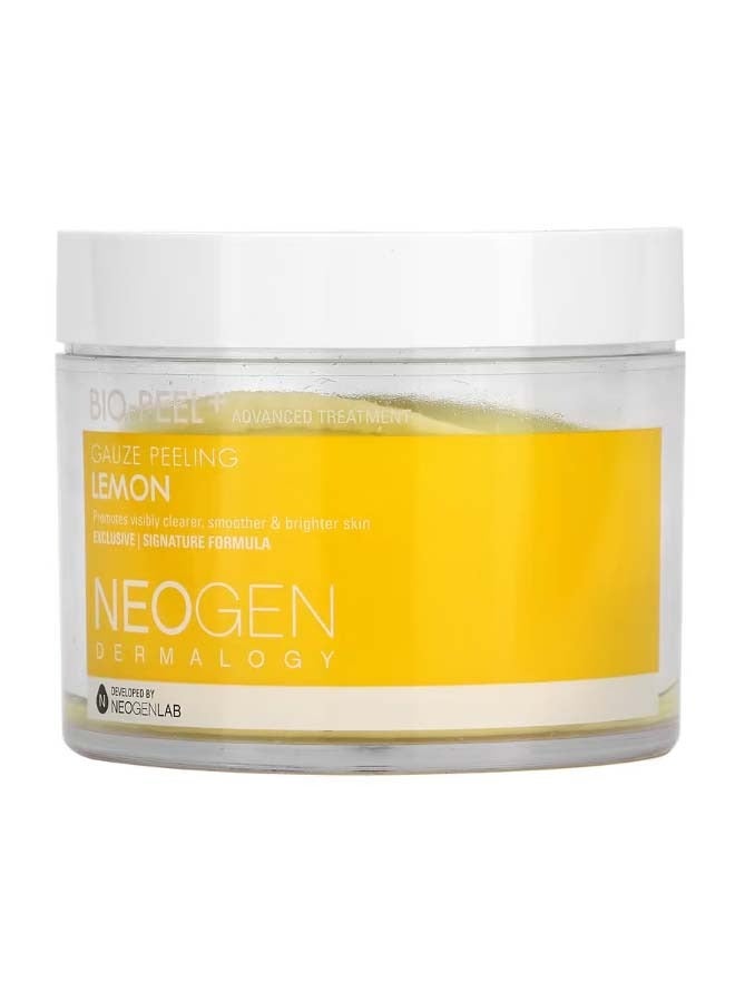 نيوجن Bio-Peel Gauze Peeling Lemon 30 Count 6.76 fl oz 200 ml - Image 1