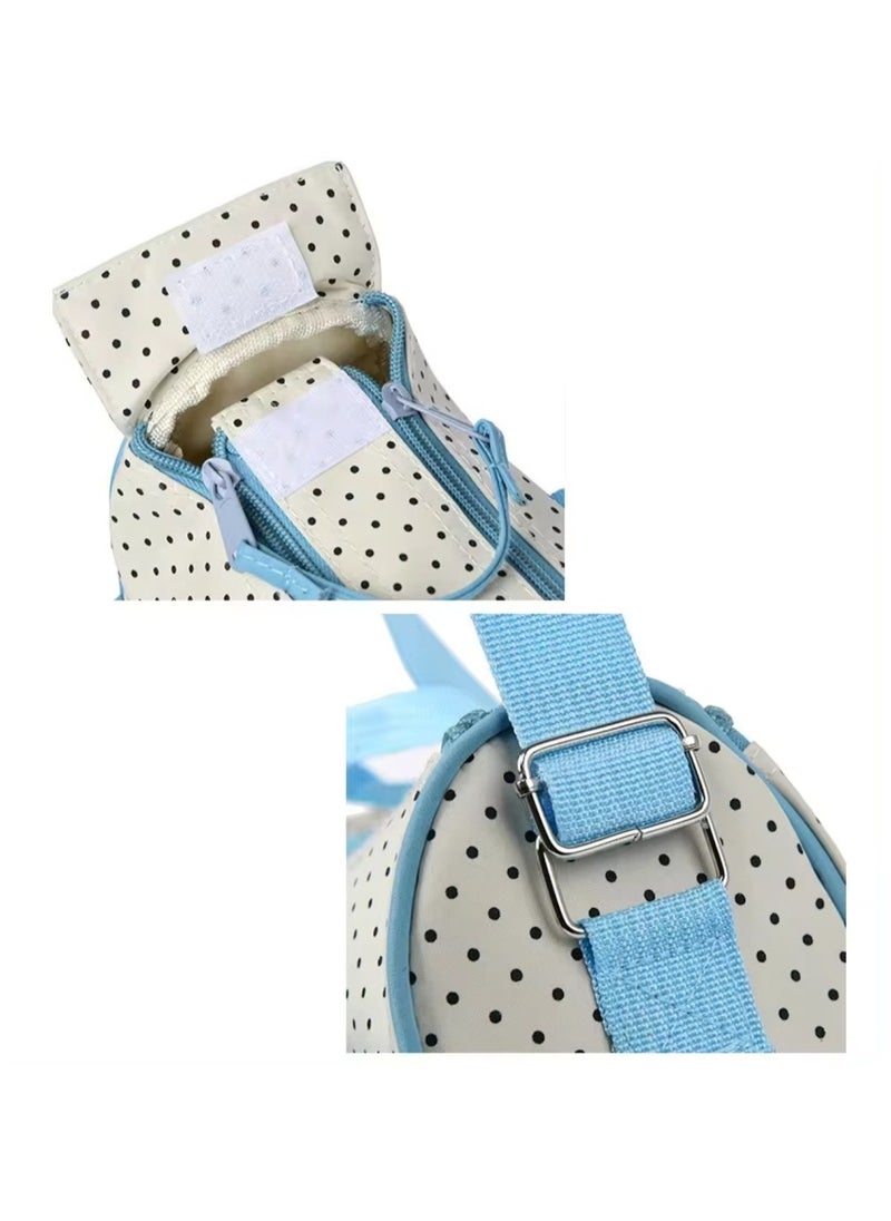 Chic Baby Diaper Bag Set All-in-One Travel Solution for Baby Needs Blue